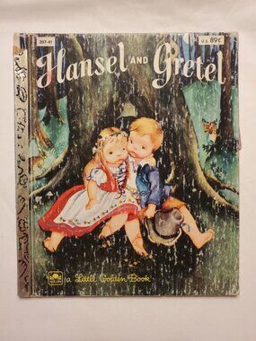 Hansel And Gretel Little Golden Books Vintage 1982